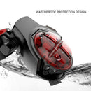 Usb Bicycle Charging Intelligent Brake Light Bicycle Night Riding Induction