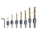 7pcs 3-10mm Drill Bit Set Woodworking Countersink Chamfers Home Tools