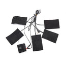 5 IN 1 USB Charged Clothes Heating Pad 5V Electric Heating Warmer PadY Hn