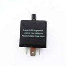 2Pcs JL-02 3 Pin LED Flasher Relay Car Turn Signal Indicator Blinker Lig UHJ
