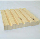 Plain Unpainted Wooden Ring Wedding Band Jewelry Display Holder /Organizer