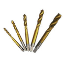 5 Pieces Titanium Slot Spiral Tapping Thread For Drill Screw Holes