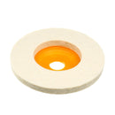 100mm Wool Buffing Polishing Wheel Felt Pad 4 Inch Buffer Buff Polish Disc Tool