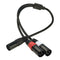 5 Pin Male To Dual 3 Pin Female XLR Audio Microphone Mic Stereo Cable