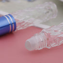 10ML Clear Glass Roll On Bottles Empty Essential Oil Perfume Lip Balms BottlesOZ