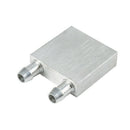 Aluminium Computer Water Cool Heatsink Block Waterblock Liquid Cooler F WYH