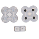 3pcs/set Replacement repair parts button conductive rubber for NDSL FT