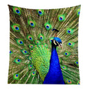 Wall Tapestry Hanging Bedspread Towel Throw Blanket Dorm Peacock 78inch
