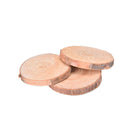 10pcs 3-4CM Wood Log Slices Discs for DIY Crafts Wedding Centerpieces WSR BX
