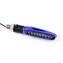 1x motorcycle turn signal light led indicator universal blinker flasher red OZ