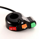 Motorcycle ATV Bike Scooter 7/8 Swch Horn Turn Signals On/Off Light