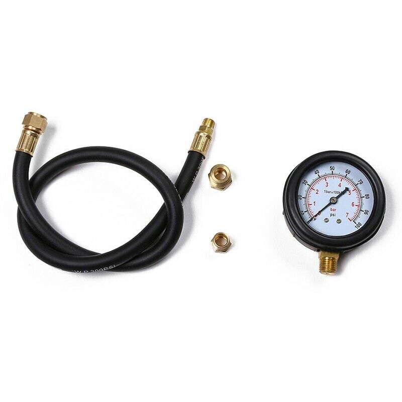 Oil Pressure Gauge Multi-Function Auto Motor Gas Engine Compression Cylinde K6U1