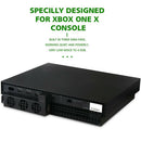 Black Quiet Strong Intelligent Cooling Fan with USB Port For Xbox One X Console