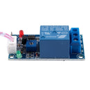 DC 12V Photoelectric Switch Sensor Relay Module 50mmx25mm w 2 Cable S3J6
