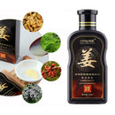 200ml Ginger Shampoo Silk Shadow Prevention Hair Loss Care Mild Hair Shampo X7E9