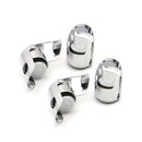 1X(Set Of 4 Stainless Steel Vacuum Sealed Wine Champagne And Sparkling Wine