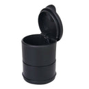 Plastic Cigarette Ashtray Cup Holder with Lid for Office/Home/Car---Black A4P8