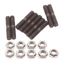 Stud Bolt Kit With Lock Nuts For  S13 S14 S15 CA18 Garrett T2 T25 Tu