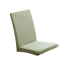Removable Elastic Slipcovers Short Dining Room Chair Seat Cover Olive Green