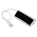 4 Ports USB2.0 HUB Super Speed Aluminium Alloy Splitter Adapter Converter