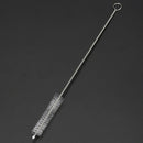 4pcs Metal Stainless Steel Drinking Straws + 1pc Cleaner Brushes