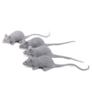 12 Plastic Mini Rats Mouse Animal Halloween Fancy Dress Props Toys Party Bag