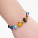 Women Girls Solar System Bracelet Universe Galaxy The Eight Planets Guardia