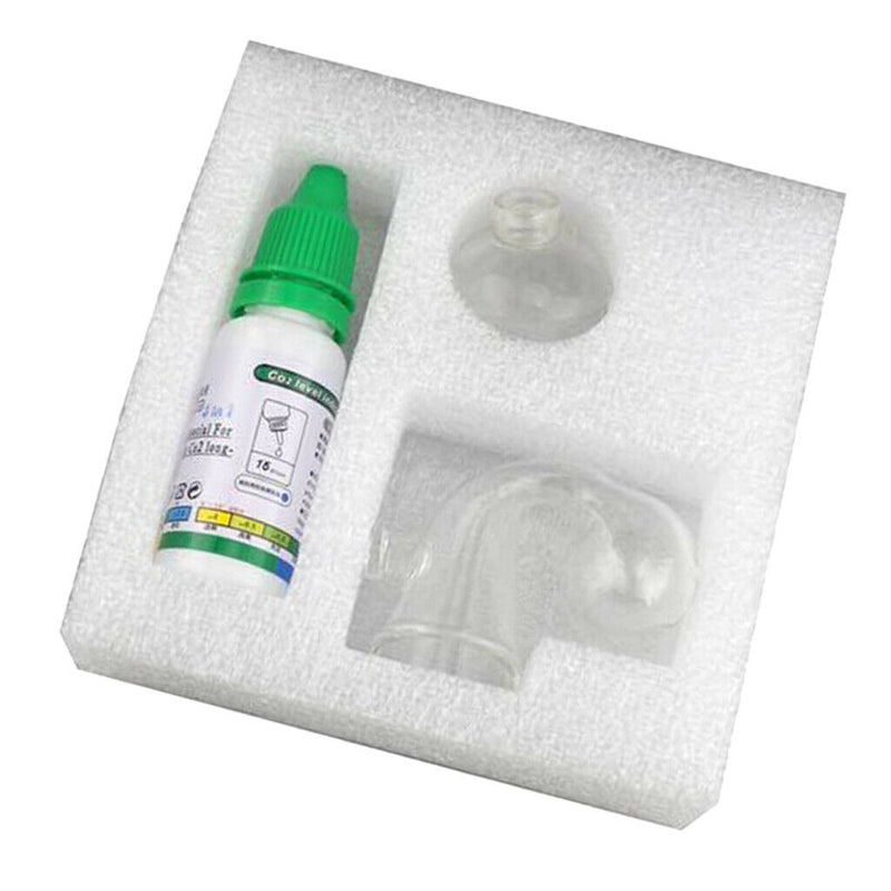 Co2 Indicator Solution Glass Drop Checker Replacement Solution for Aquarium 15ml