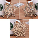 10Pcs Three Retro Hollow Style Wooden Carved Snowflower Coasters Cup Mat Ta O5D4