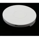 2 in 1 Type-C to Micro USB/HDMI/VGA HUB Dock +5W Wireless Charger White