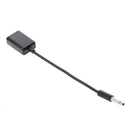 3.5mm 1/8 inch Male AUX Audio Plug Jack to USB 2.0 Female Converter Cable Cord