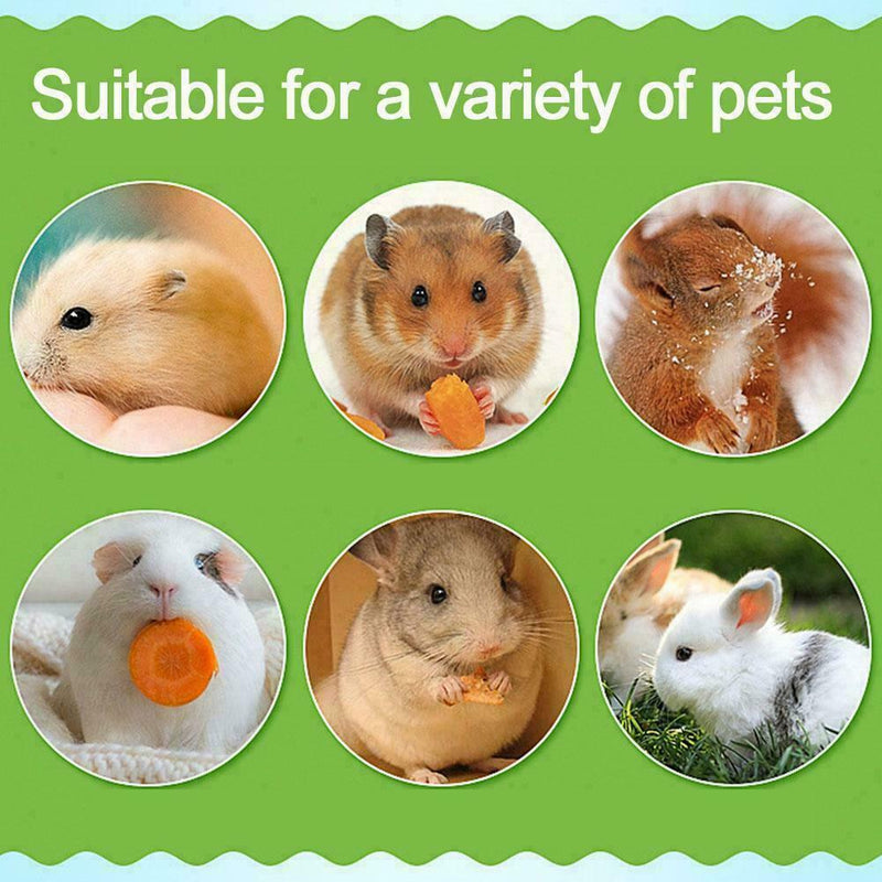 Grass Woven Guinea Pig Rabbit Hamster Bed Mat Straw Nest Pad Pet Bump Cage I9T1