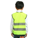 Hi Vis Waistcoat, Unisex Children Hi Vis Vest for Safety and Emergencies - Fit
