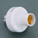 E27 10M Wireless Remote Control Screw Light Lamp Bulb Holder Cap Socket Switch