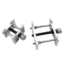 1 Set 2 Pcs Two-In-One Watch Case Metal Movement Holder Watchmaker Clamp Re