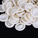 100X rubber latex finger cots eyebrow extension gloves eyelash extension tool!E