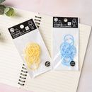 12Pcs Plastic Ring Binder for Spiral Notebook Diary Loose Leaf Book Binding  â„–[