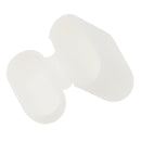 White Shockproof Protective Rubber Earphone Cover Carrying Pouch Skin Case for