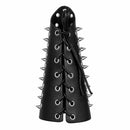 Punk Biker Leather Rivet Arm Bracers Arm Gauntlets Arm Guard Wristbands Cuff