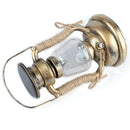Solar LED Hanging Light Retro Metal Candle Lantern Outdoor Garden Decor Lamp