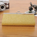 Women Glitter Clutch Purse Evening Party Wedding Banquet Handbag Shoulder B F7R9