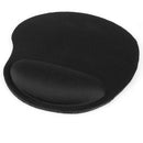 1x Non-slip Mouse Mat Pad With Wrist Rest Reducing Str Fatigue New