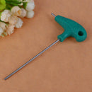 3mm T-Handle Allen Key Ball Tip Hex Hexagon Wrench Repair Hand Tool