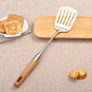 Durable Slotted Spatula Turner for Cooking Turning Serving Heat Resistant Tool