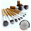 11Pcs Professional Makeup Brush Cosmetic Brushes Tools Kit Foundation Set