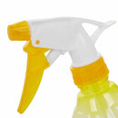 500ML Empty Plastic Spray Bottle Watering Cleaning Garden Sprayer (Yellow)