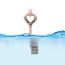 4GB Flash Drive USB 2.0 Heart Key Shape U-Disk Drive for Computer