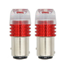 2X Red 1157 BAY15D P21/5W Strobe Flash Light Brake Blink Led Tail Reverse BulbM~