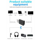 Bluetooth 5.0 Audio Transmitter Receiver USB Adapter Fit TV PC Car AUX Speaker