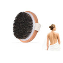 Body Brush Dry Skin Brushing Body Massage Brush Wooden Bath Shower Hair Mas